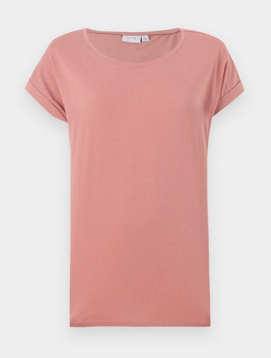 VILA VIDREAMERS NEW NOOS - T-shirt- noos old rose